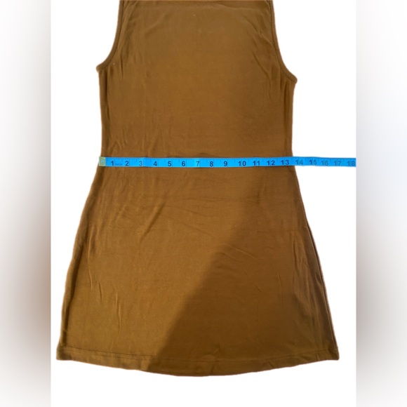 Free People Beach burnt orange  dress cover up XS NWOT - Picture 3 of 8